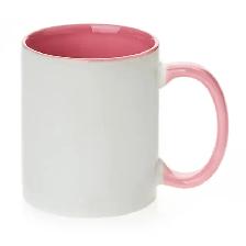 1pc 15oz Ceramic Rim Inner Handle Two-Tone Mug Heat Press 001445 - Photo 8
