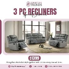Huge Saving 3 Piece Recliner Set Start from $1399.99 - Photo 3