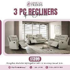 Huge Saving 3 Piece Recliner Set Start from $1399.99 - Photo 4