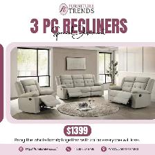 Huge Saving 3 Piece Recliner Set Start from $1399.99 - Photo 10