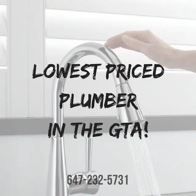 Plumbing ❗️ SameDay PLUMBER LOW RATE☎️647-232-5731 Leaky Faucet?