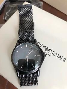 Men’s Black Emporia Armani Automatic 42 mm Watch. $350. - Photo 3