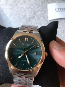 Brand new men’s Citizen Eco Drive Corso Green Dial 40 mm. - Photo 2