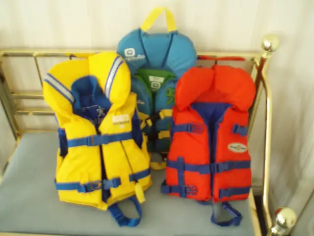 LIFE JACKETS  -  CHILDRENS - LIKE NEW