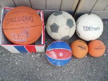 BASKETBALL, SOCCERBALL, VOLLEYBALL, ETC.
