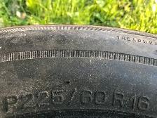2x Pneus D’été Michelin 225/60R16 All-Season - Photo 2