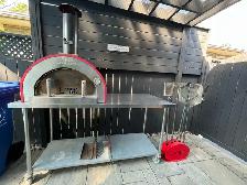 Pizza Oven   Stainless Steel Table   All accessories   Wood. - Photo 2