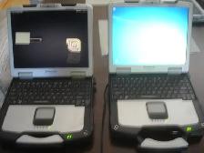Two Panasonic CF30 Toughbooks laptops - Photo 2