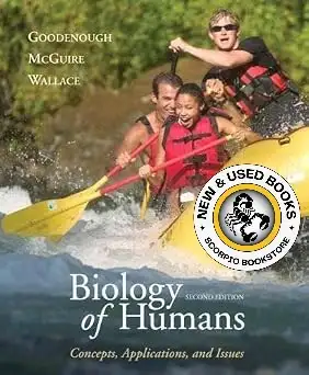 Biology of Humans 2nd Edition by Judith Goodenough 9780131789999