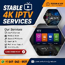 Stable TV services - 4K HD quality