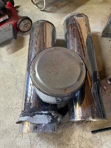 Kingsman Woodstove with pipe - Photo 3