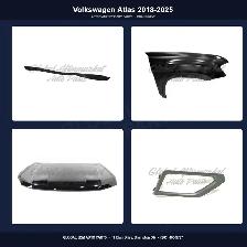 Volkswagen Atlas 2018-2025 Hood Fender Mirror Bumper Grille