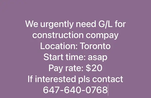 general labour