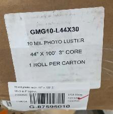 10 mil   luster Photo Paper  with a 3'  core    44'X 100' - Photo 3