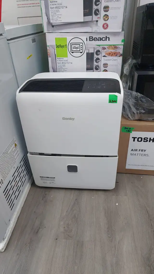 Dehumidifier - Danby DDR060BMP2WDB 60 Pint