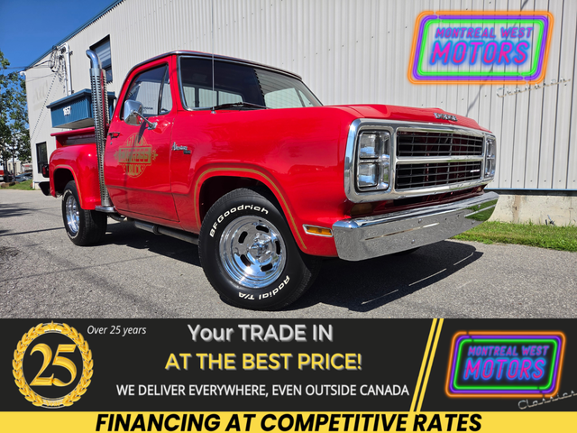 1979 Dodge D150 LI'L RED EXPRESS FRAME OFF RESTO