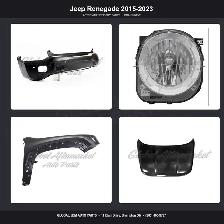 Jeep Renegade 2015-2023 Mirror Bumper Hood Grille Fender