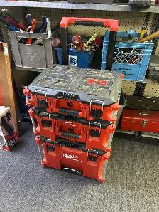 Milwaukee Packout 3pc Wheeled Toolbox