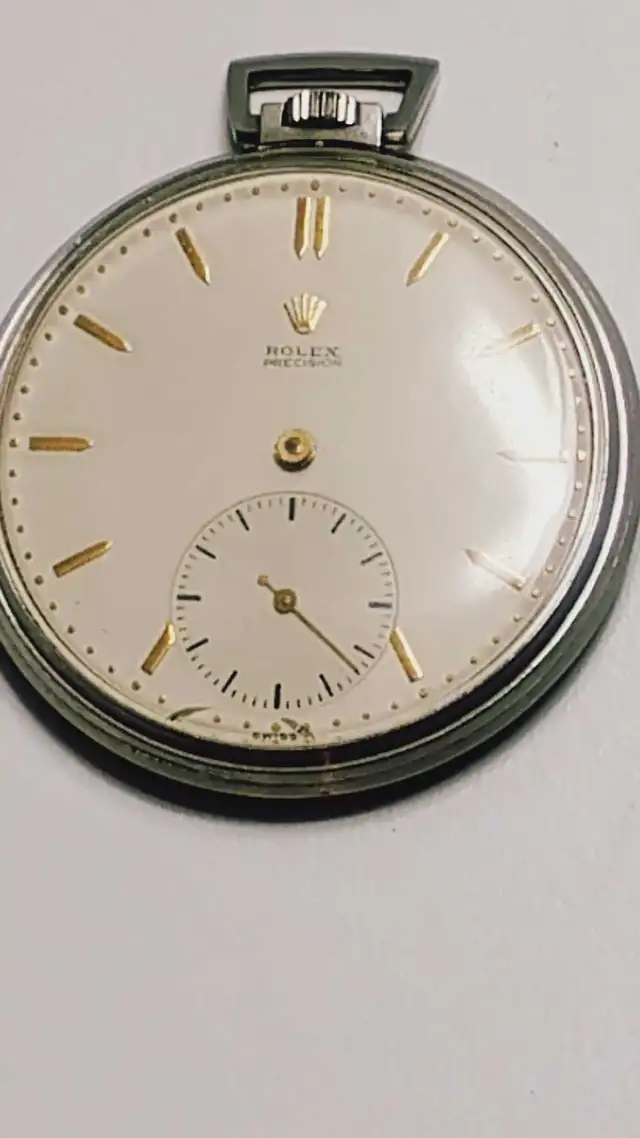 1947 Vintage Rolex precision pocketwatch