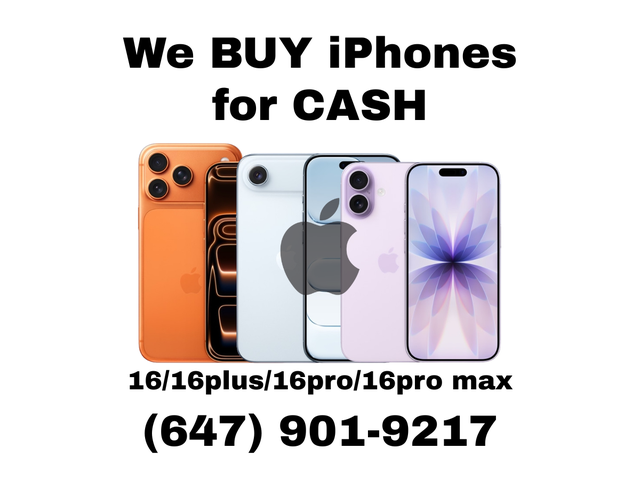WE BUY! iPhone 17/17air/17pro/17promax CASH PAID!