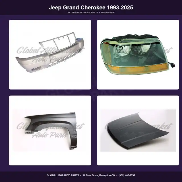 Jeep Grand Cherokee 1993-2025 Bumper Grille Absorber Hood