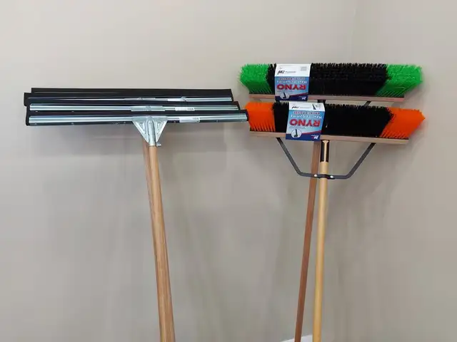lndustrial Brooms and Squeegee