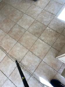 Restaurant floor Kitchen Tile and Grout Cleaning $150 - Photo 2