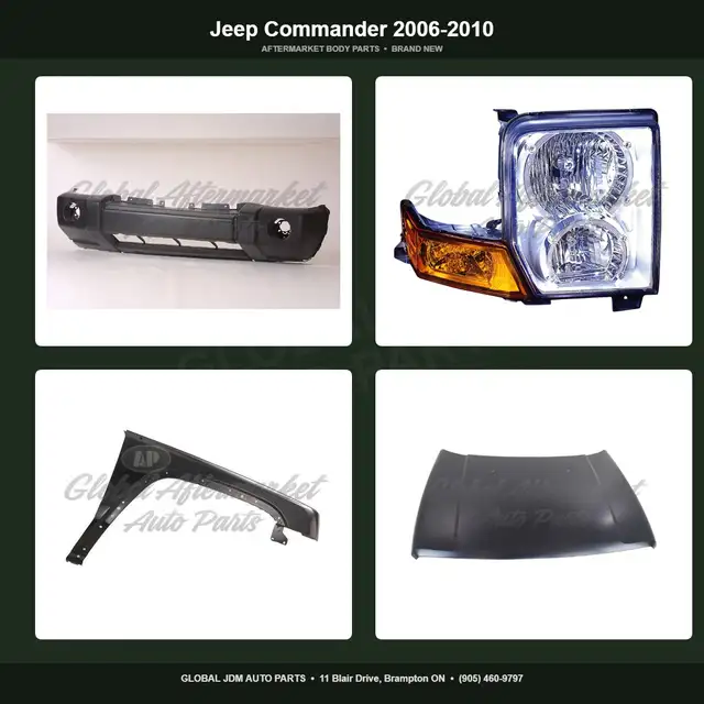 Jeep Commander 2006-2010 Mirror Hood Grille Fender Bumper