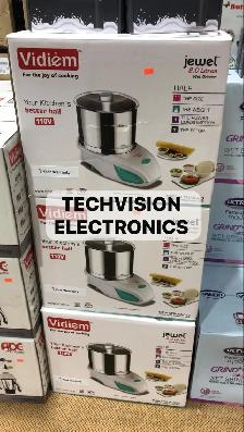 VIDIEM JEWEL 2.0 L WET GRINDER STAINLESS S DRUM, STONE ROLLERS