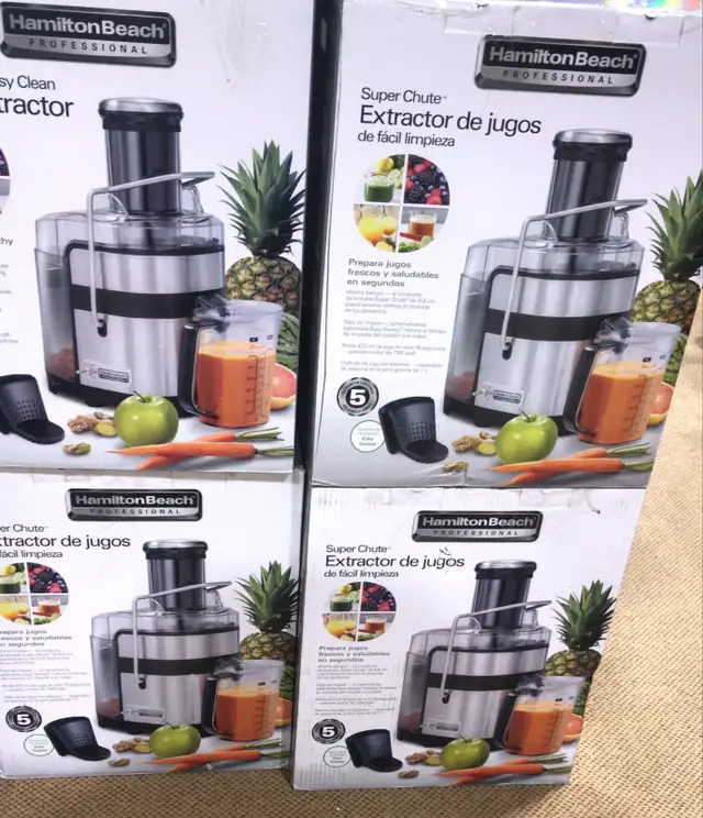 HAMILTON BEACH PROFESSIONAL SUPER CHUTE™ EASY CLEAN JUICE EXTRAC