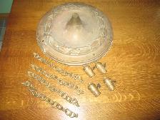 ANTIQUE VINTAGE OIL LAMP & ELECTRIC LAMP PARTS - Photo 6