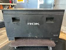 ROK 92172 Black Hammer Finish Jobsite / Truck Storage Box