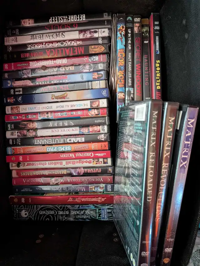 Large Collection of DVD and Blu-ray Movies and TV Series