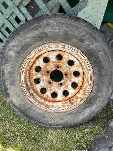 Travel Trailer Tire & Rim .