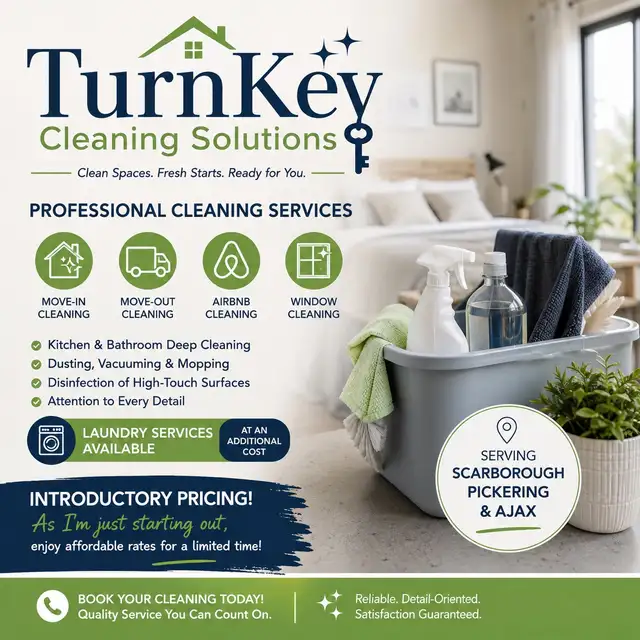 ✨ INTRODUCTORY PRICING – PROFESSIONAL CLEANING SERVICES ✨