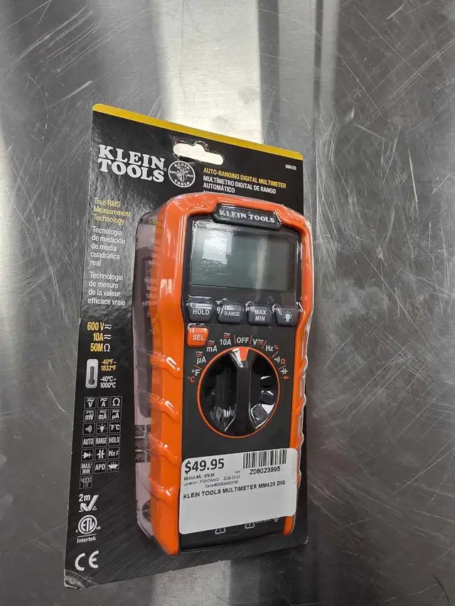 Klein tools multimeter