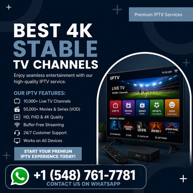 Smooth & Reliable Tv setup with 4K channels