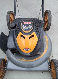Ryobi 6.5HP Mower Starts First 2Pulls/ NO Bag Asking $150 OBO - Photo 2