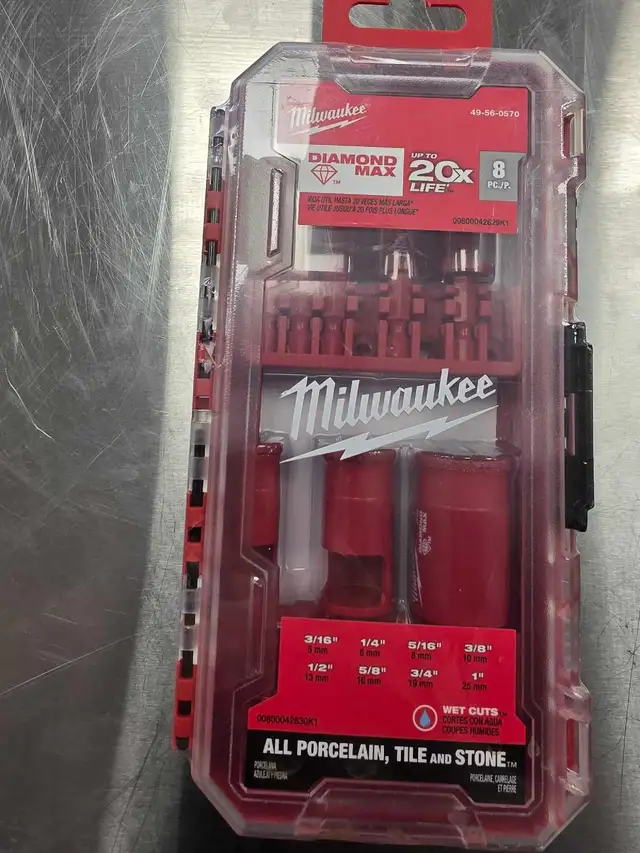 diamond max grit hole saw kit