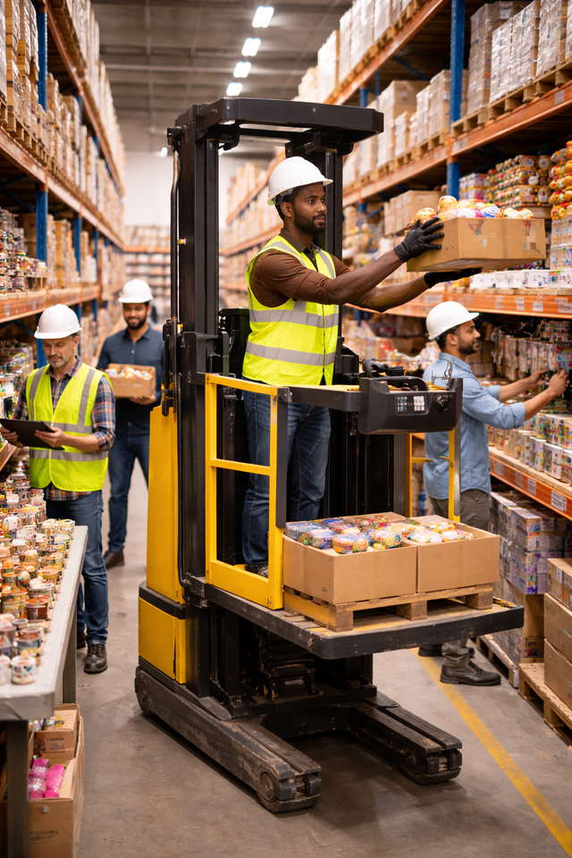 Forklift operator - Orderpicker Forklift