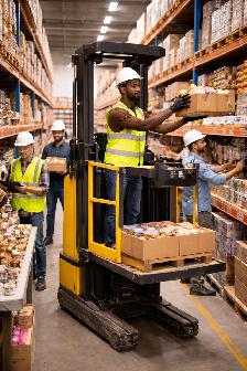 Forklift operator - Orderpicker Forklift