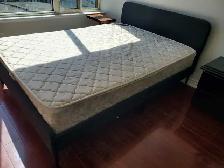 bed frame and mattress double - Photo 3