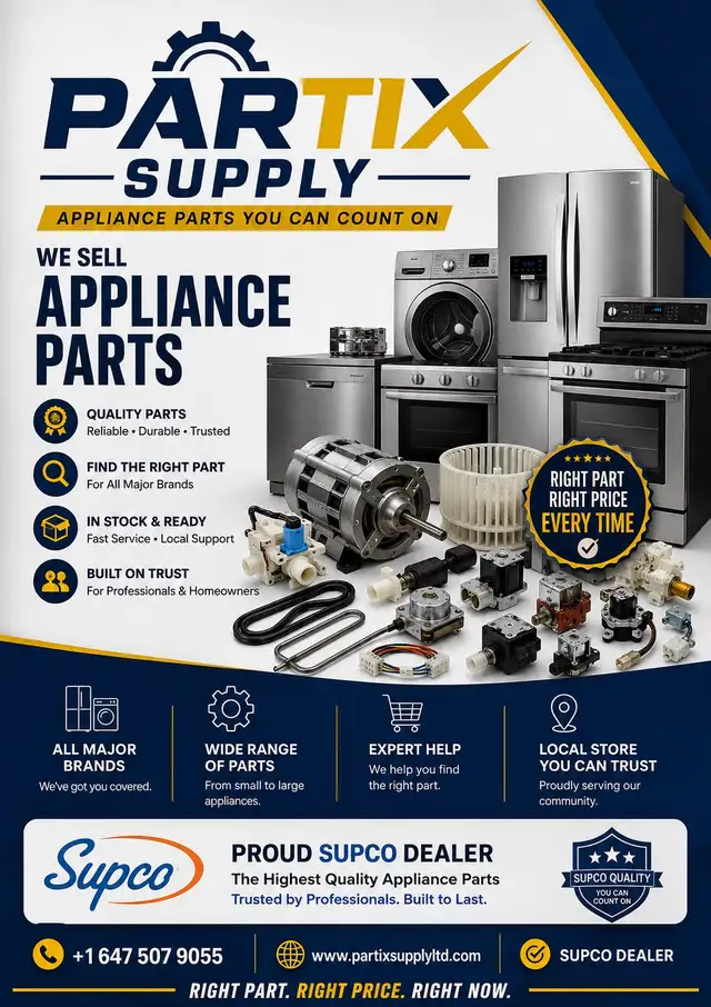 appliances part on sale