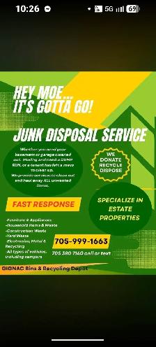JUNK Gotta Go!