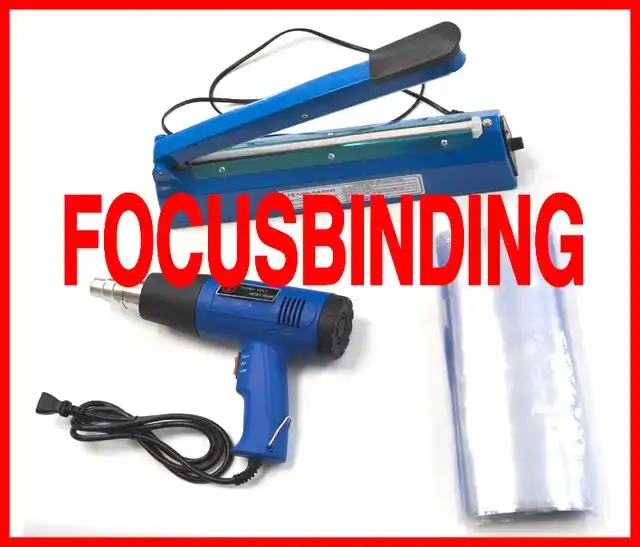 New 8 inch (200mm) Plastic Bag, Shink Wrap Impulse Sealer Combo