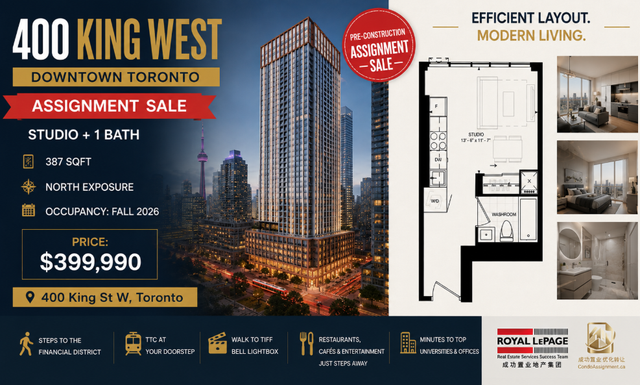 SELL AT LOSS!400 KING WEST