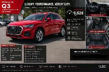 2024 Audi Q3 Lease Transfer $598 monthly payment