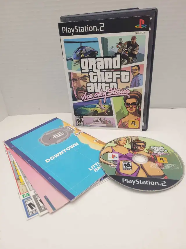 Grand Theft Auto Vice City Stories PS2 Game