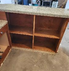 Custom L-shaped Bar with Quartz Countertop - Photo 4