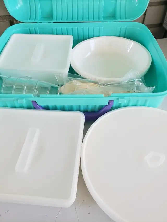 ENSEMBLE PIQUE-NIQUE POUR 4 PERSONNES COMME UN NEUF!
